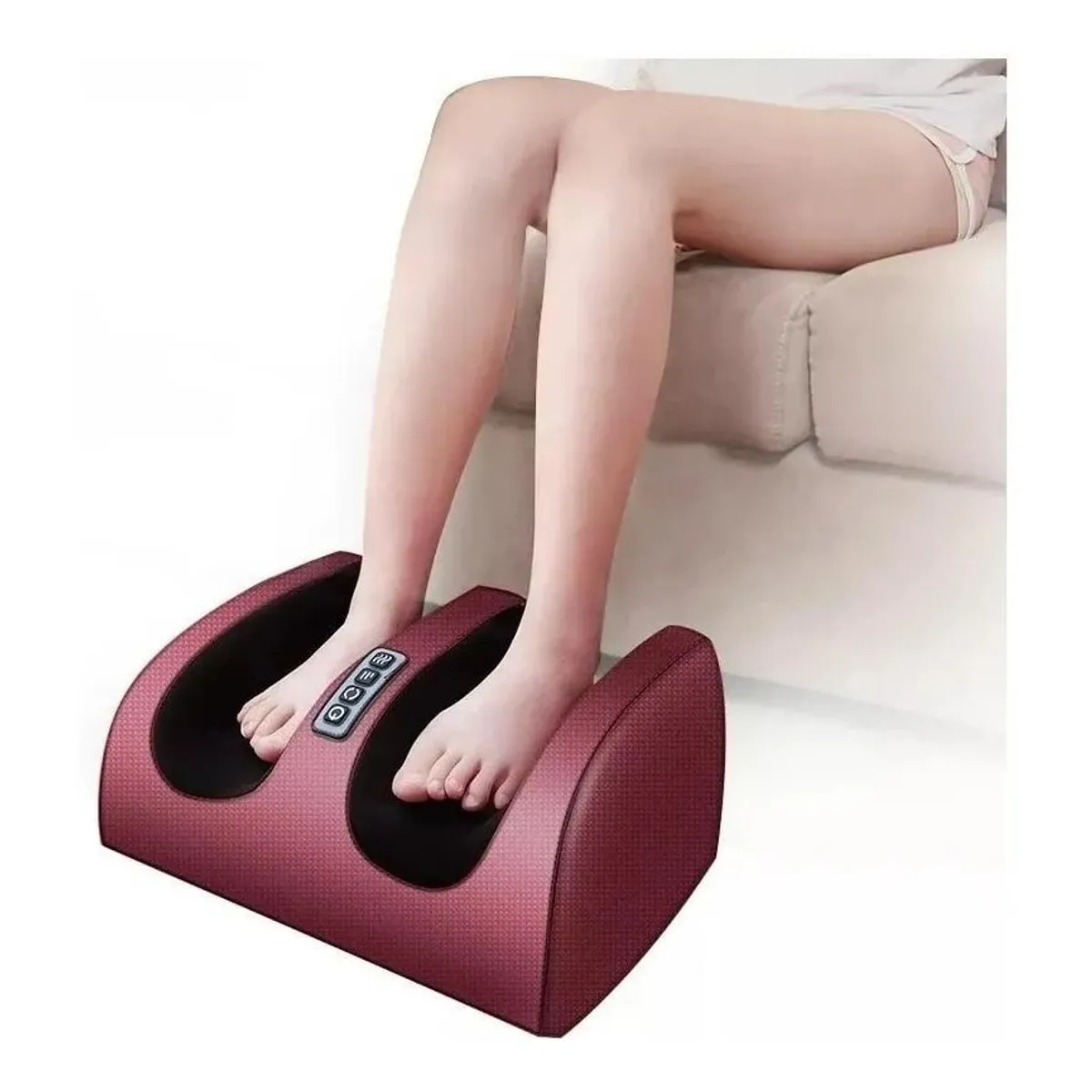 GENERICO - Masajeador Eléctrico Shiatsu para Pies y Piernas con Calor