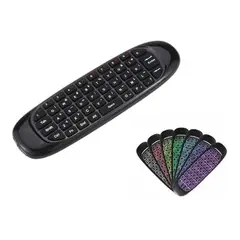 GENERICO - Air Mouse Mini Teclado Recargable para Smart TV y PC