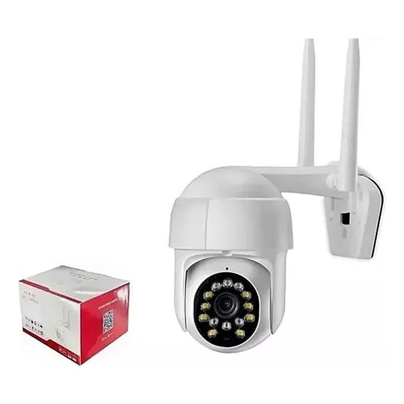 GENERICO - Cámara Domo IP WiFi con Visión Nocturna para Exterior