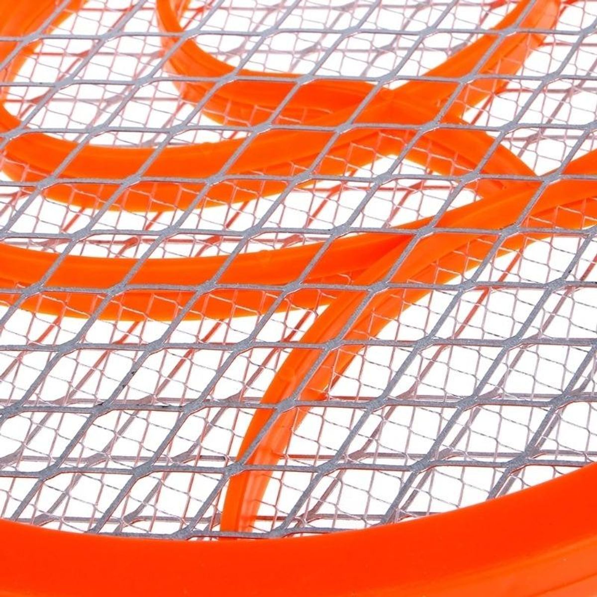 GENERICO - Raqueta Eléctrica Mata Insectos Recargable 220V Color Naranja