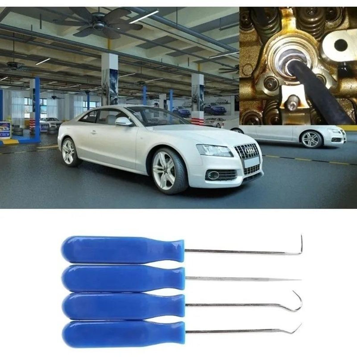 GENERICO - Set de 4 Destornilladores para Aceite Automotriz