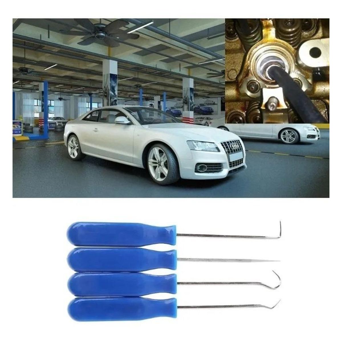 GENERICO - Set de 4 Destornilladores para Aceite Automotriz