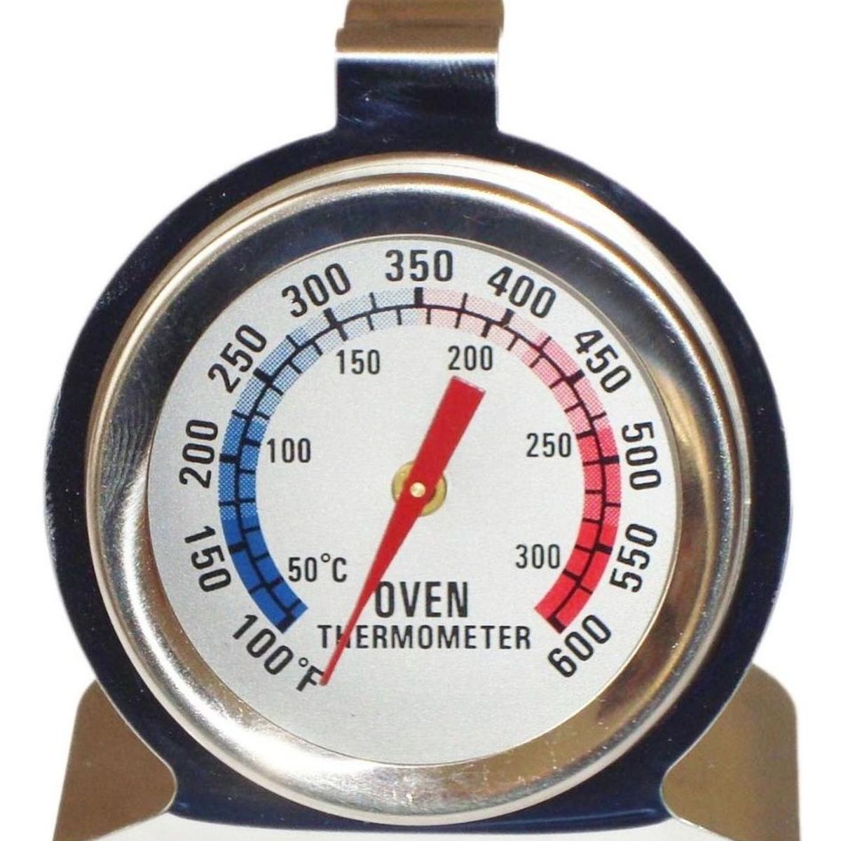 GENERICO - Termómetro de Horno de Acero Inoxidable con Medición Precisa