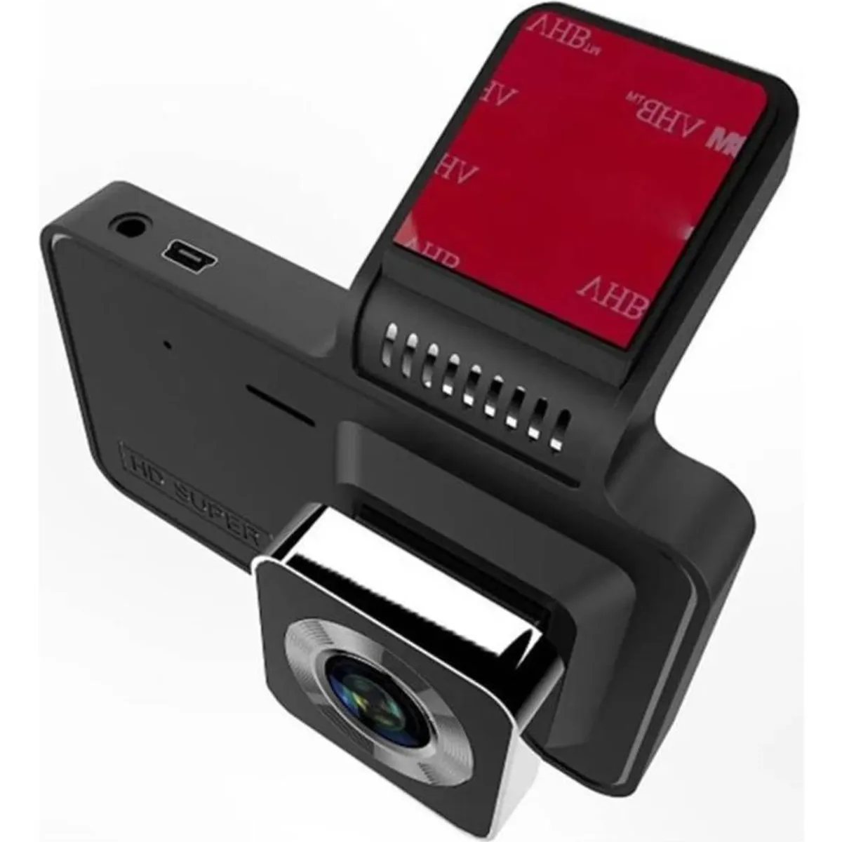 GENERICO - Cámara de Seguridad Dash Cam Full HD 1080p con Retroceso