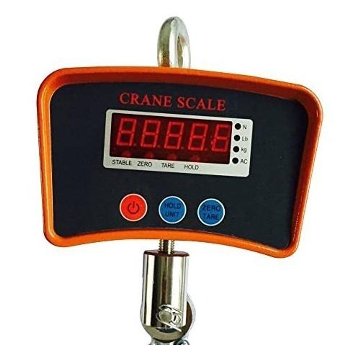 GENERICO - Balanza Digital de 1 Tonelada con Gancho y Pantalla LCD.