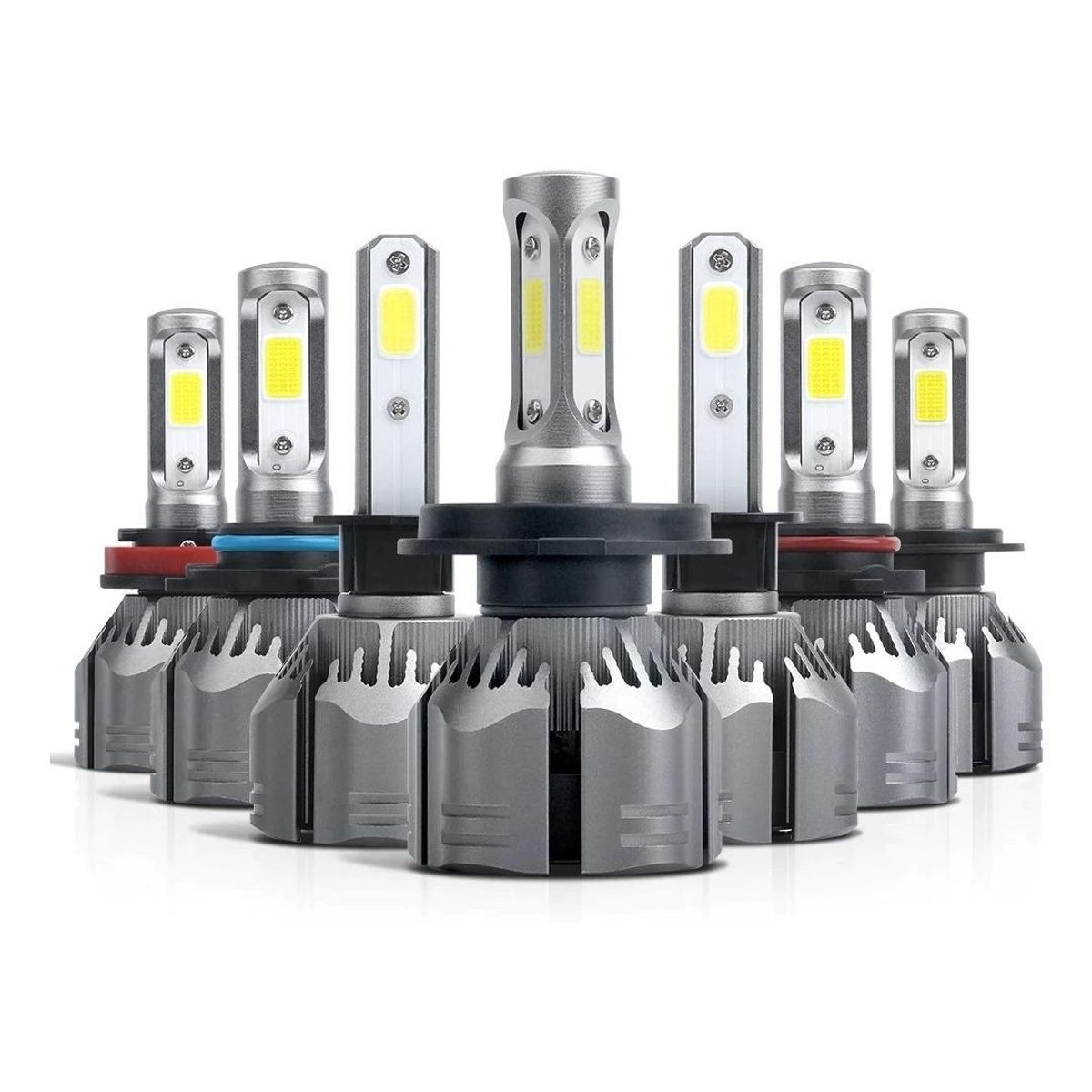 GENERICO - Kit de Lámparas LED H3 H11 H13 12000lm IP67