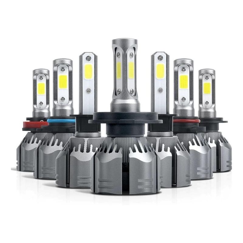 GENERICO - Kit de Lámparas LED H3 H11 H13 12000lm IP67