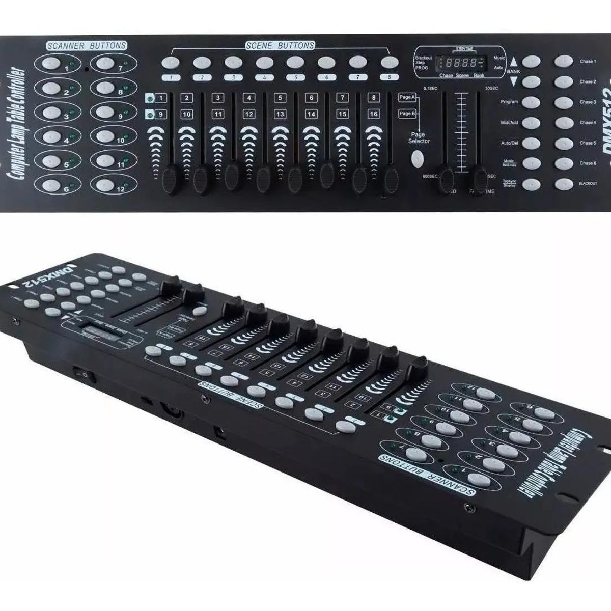 GENERICO - Controlador DMX 512 LED 240 Canales para Iluminación