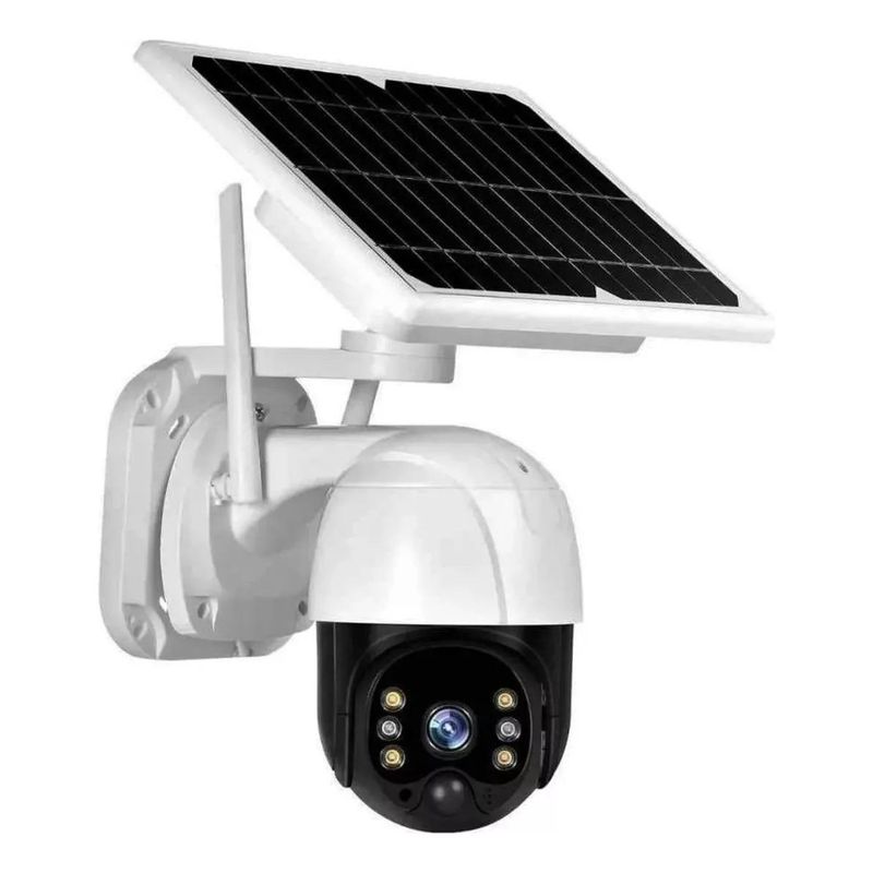 GENERICO - Cámara Solar HD Inalámbrica para Exteriores 360°