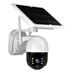 GENERICO - Cámara Solar HD Inalámbrica para Exteriores 360°
