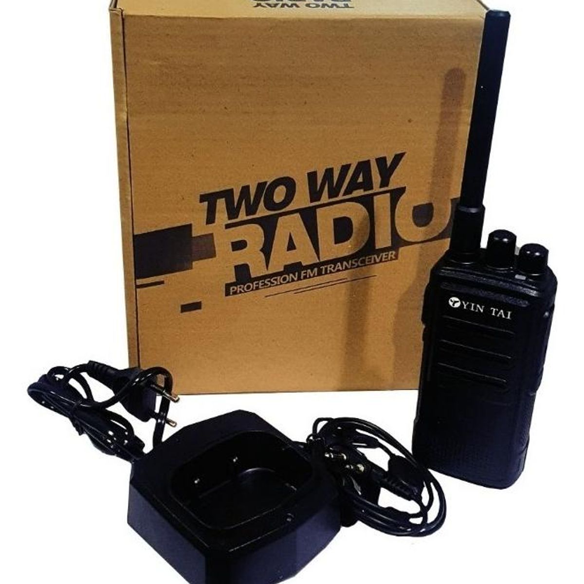 GENERICO - Walkie Talkie Portátil 470MHz con Batería 5800mAh