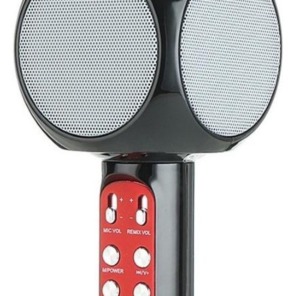 GENERICO - Micrófono Inalámbrico Karaoke con Altavoz Bluetooth LED