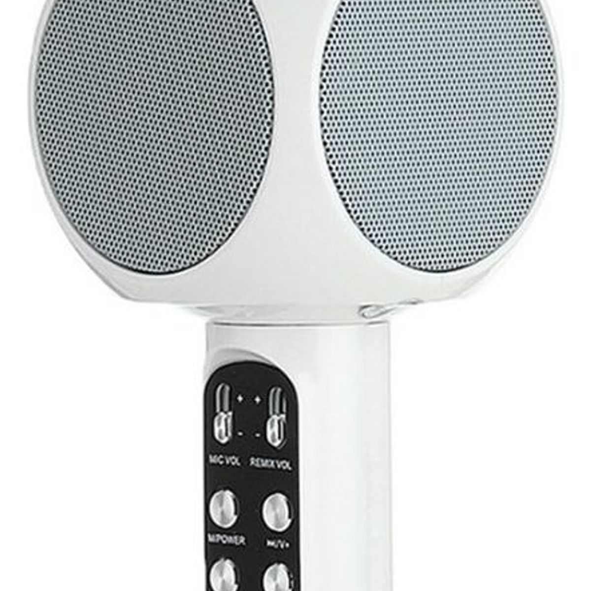 GENERICO - Micrófono Inalámbrico Karaoke con Altavoz Bluetooth LED