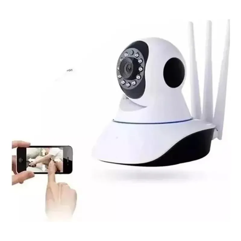 GENERICO - Cámara IP WiFi Motorizada 360° con Visión Nocturna HD