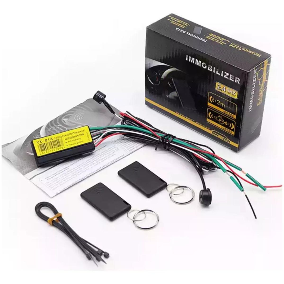 GENERICO - Inmovilizador Antirrobo Cortacorriente para Auto