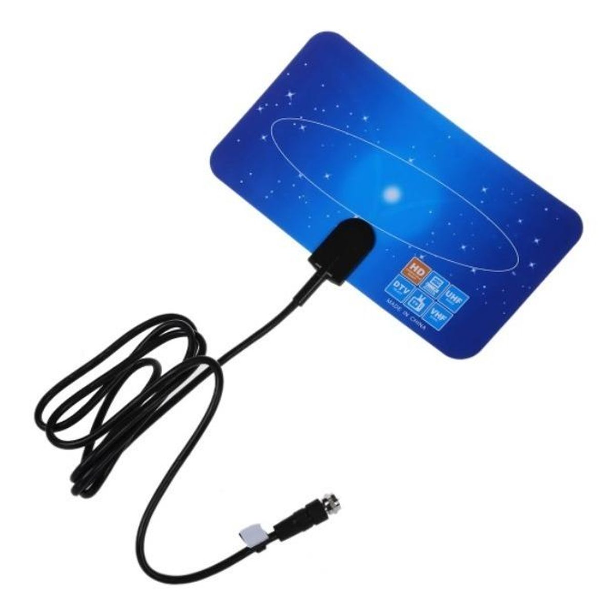 GENERICO - Antena Digital Interior HDTV UHFVHF 10 km