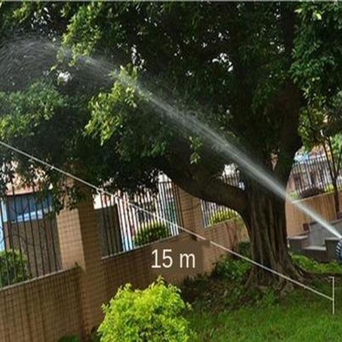 GENERICO - Manguera de Riego Extensible 30 M Azul para Jardín