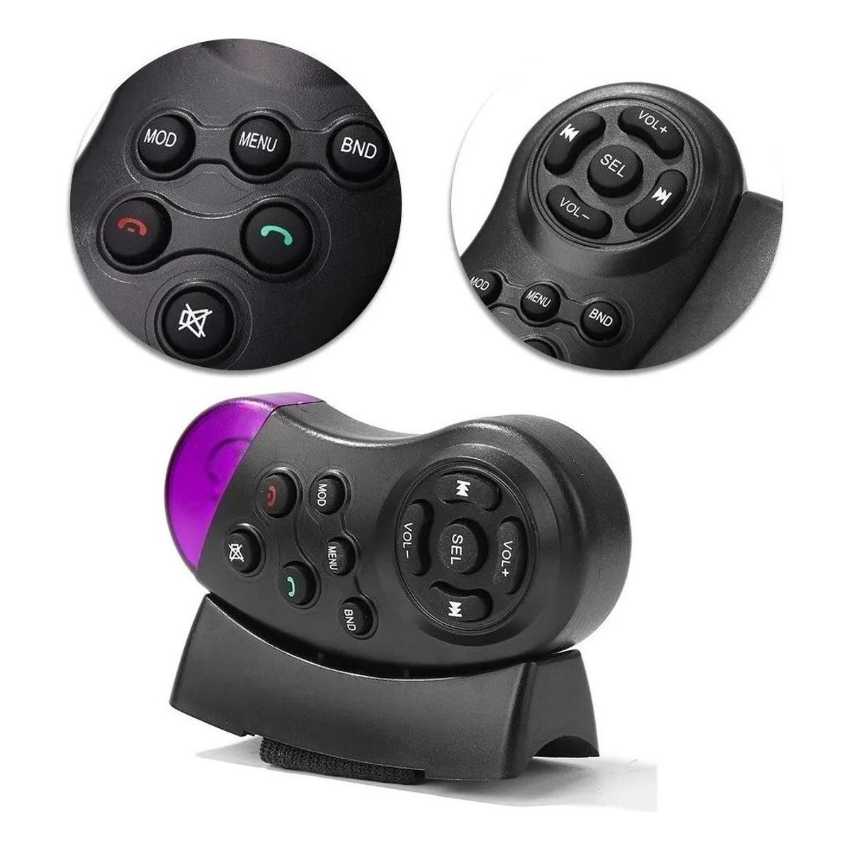 GENERICO - Control Mando Volante Inalambrico Multimedia Universal