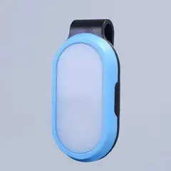 GENERICO - Luz Trasera LED de Seguridad para Bicicleta Color Celeste