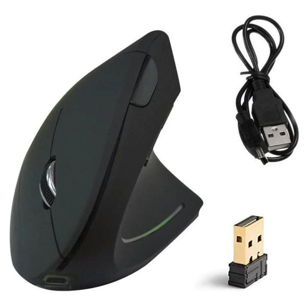 GENERICO - Mouse Vertical Inalámbrico Ergonomico Recargable