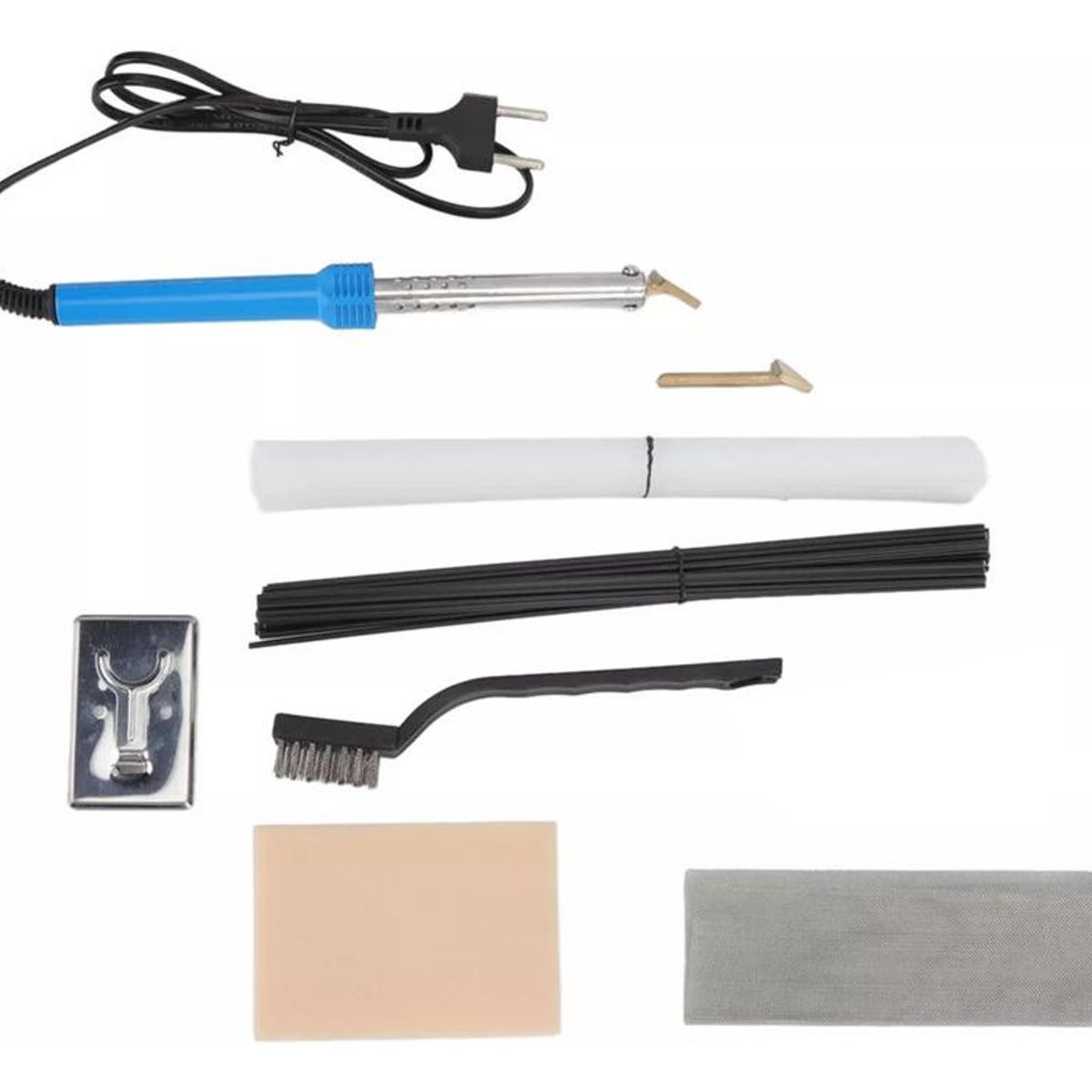 GENERICO - Kit de Soldadura de Plástico con Varillas y Accesorios