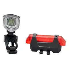 GENERICO - Luces LED Recargables para Bicicleta Delanteras y Traseras