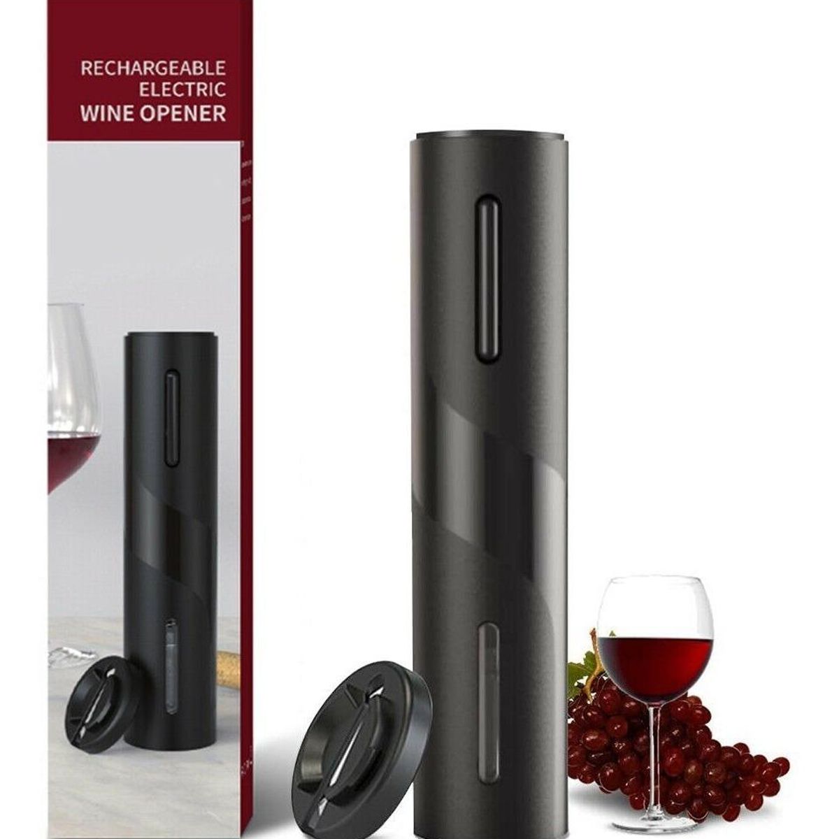 GENERICO - Abridor Eléctrico de Vino Automático y Portátil