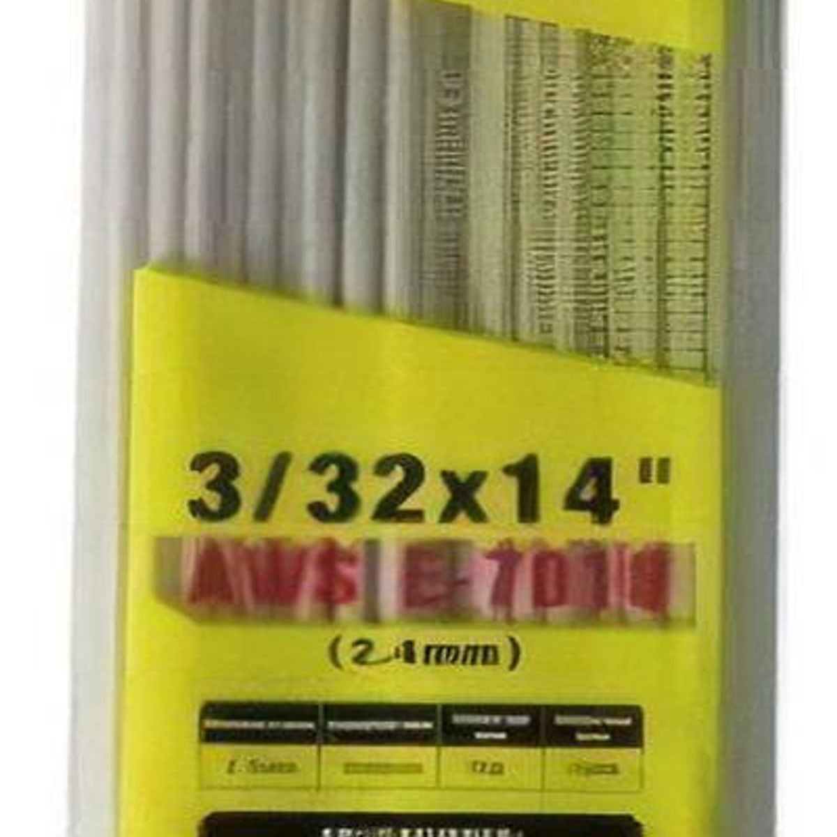 GENERICO - Electrodo de Soldadura E-7018 332" 25mm 1kg