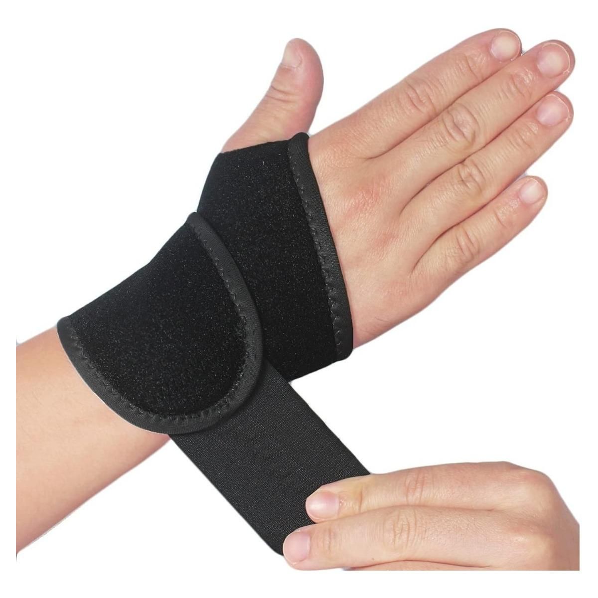 GENERICO - Muñequera Ajustable de Compresión y Soporte Ergonómico