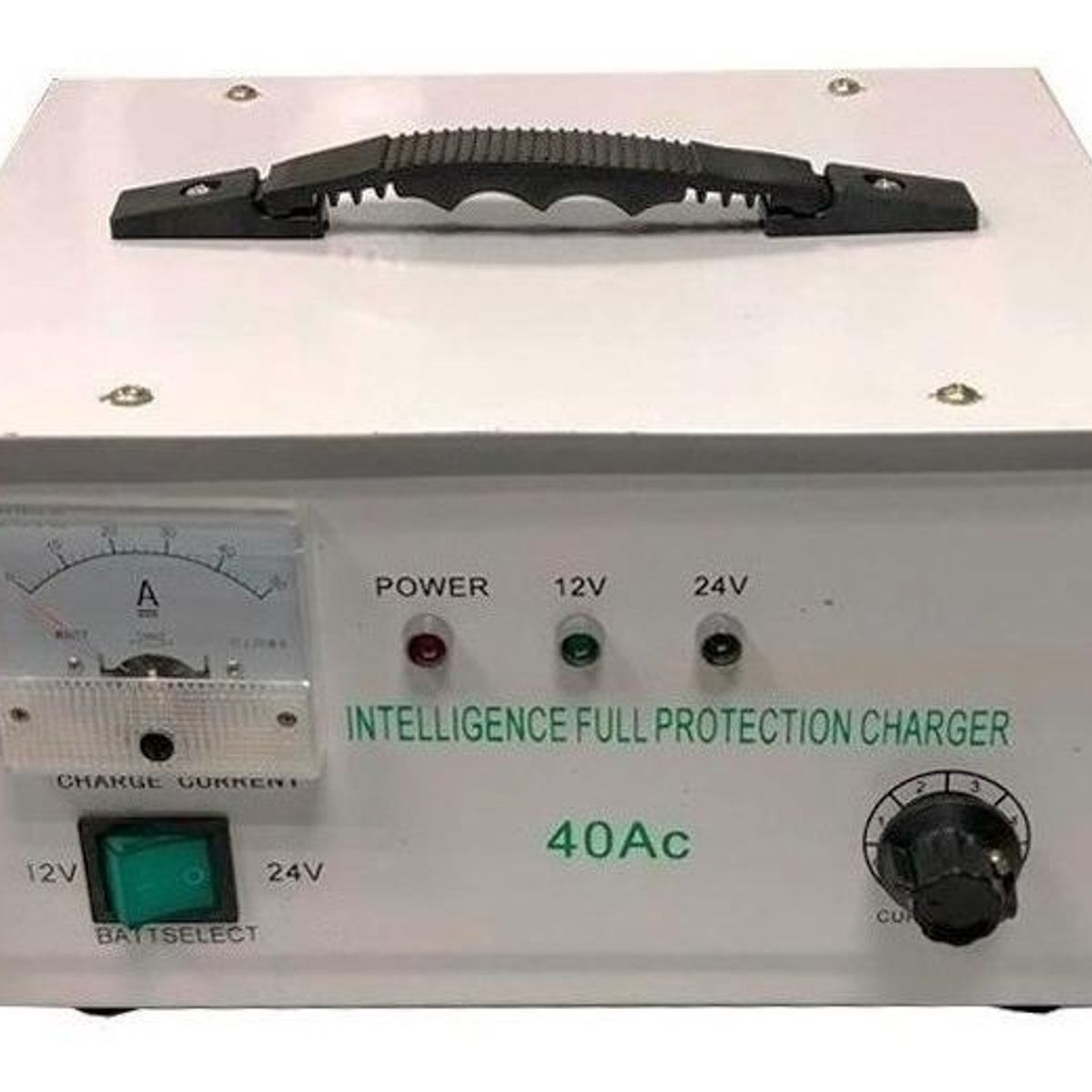 GENERICO - Cargador de Batería de Plomo-Ácido 12V24V 40A