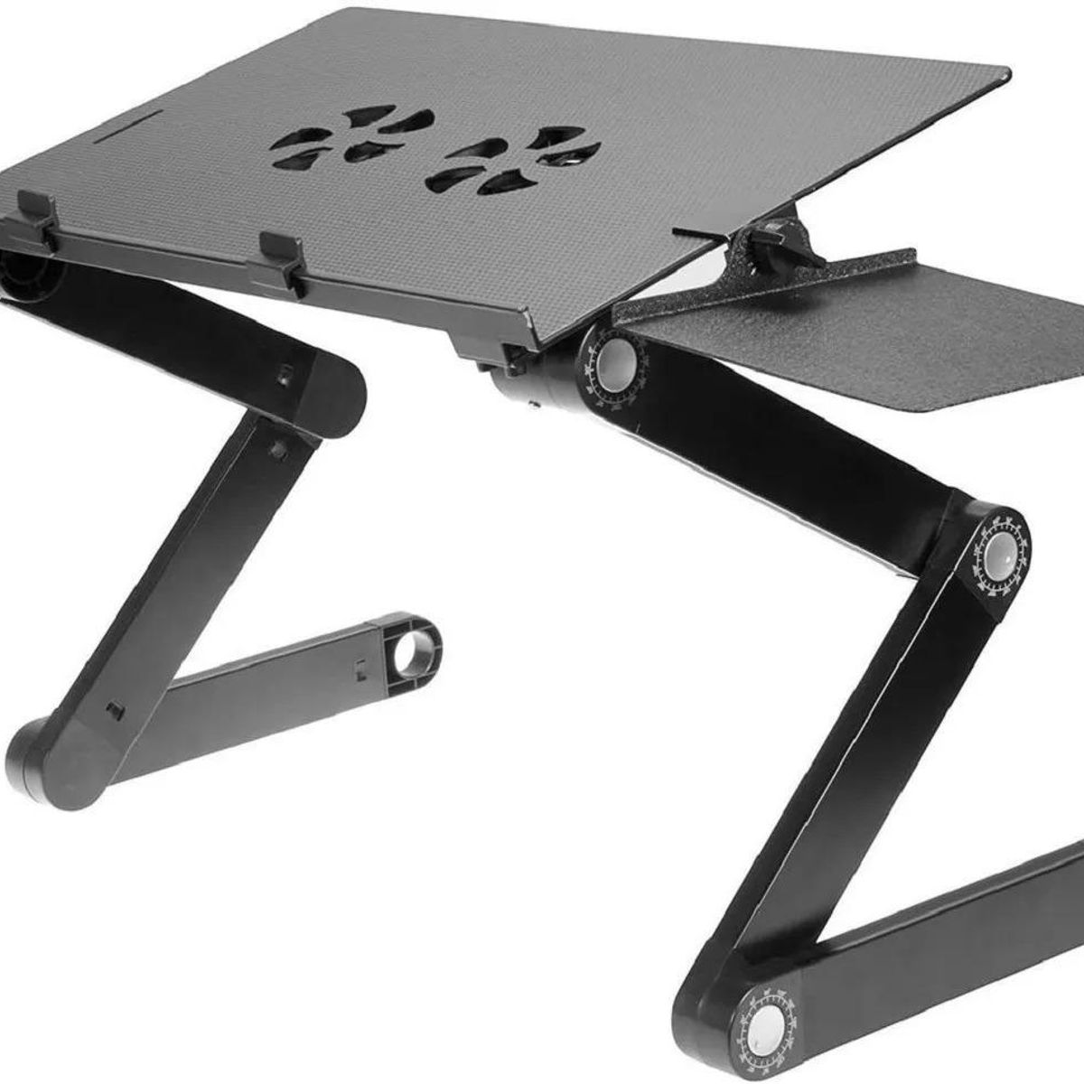 GENERICO - Mesa Plegable para Cama con Ventiladores Integrados