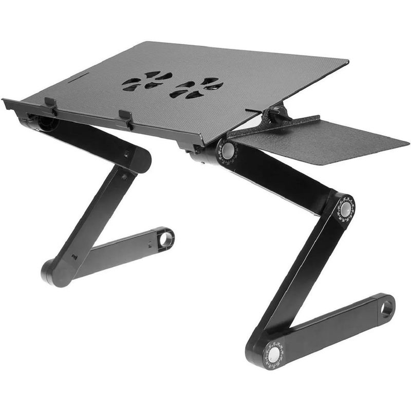 GENERICO - Mesa Plegable para Cama con Ventiladores Integrados