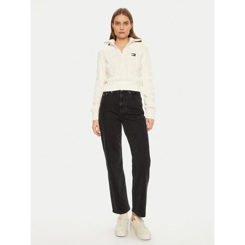 TOMMY HILFIGER - Jeans Layla De Corte Recto Gris Tommy Jeans
