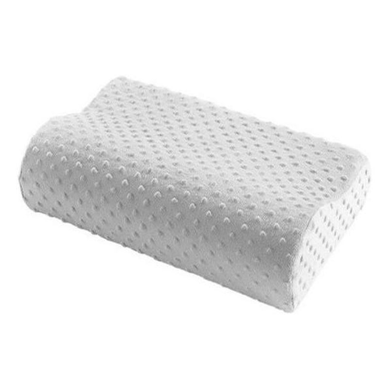 GENERICO - Almohada Viscoelástica Terapéutica Blanca para Sueño Reparador