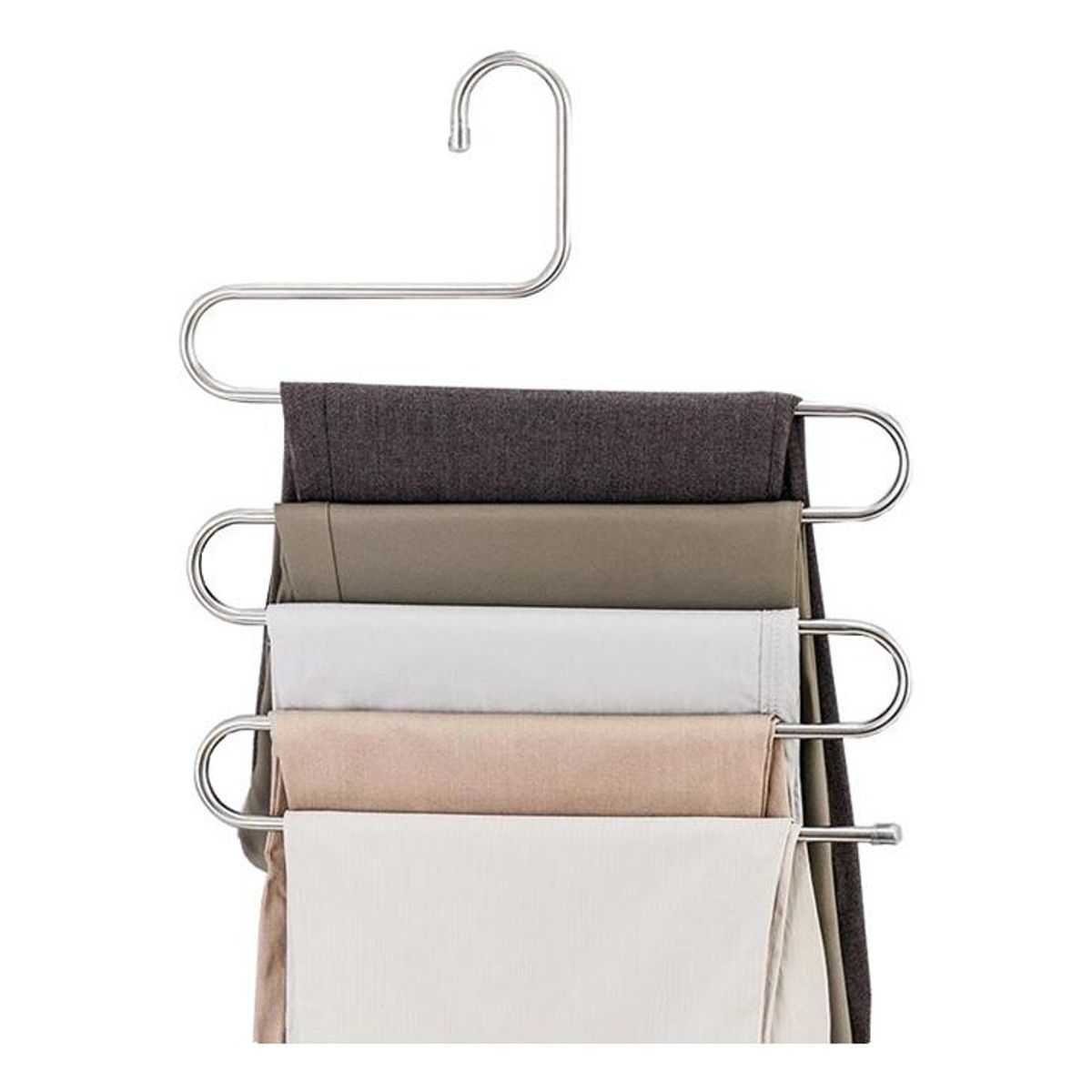GENERICO - Gancho Multifuncional de 5 Capas para Pantalones y Ropa