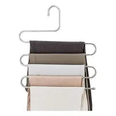 GENERICO - Gancho Multifuncional de 5 Capas para Pantalones y Ropa