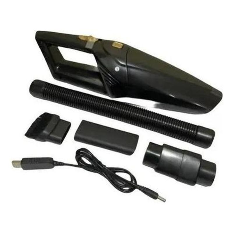 GENERICO - Aspiradora Portátil 12V para Auto - Compacta y Eficaz