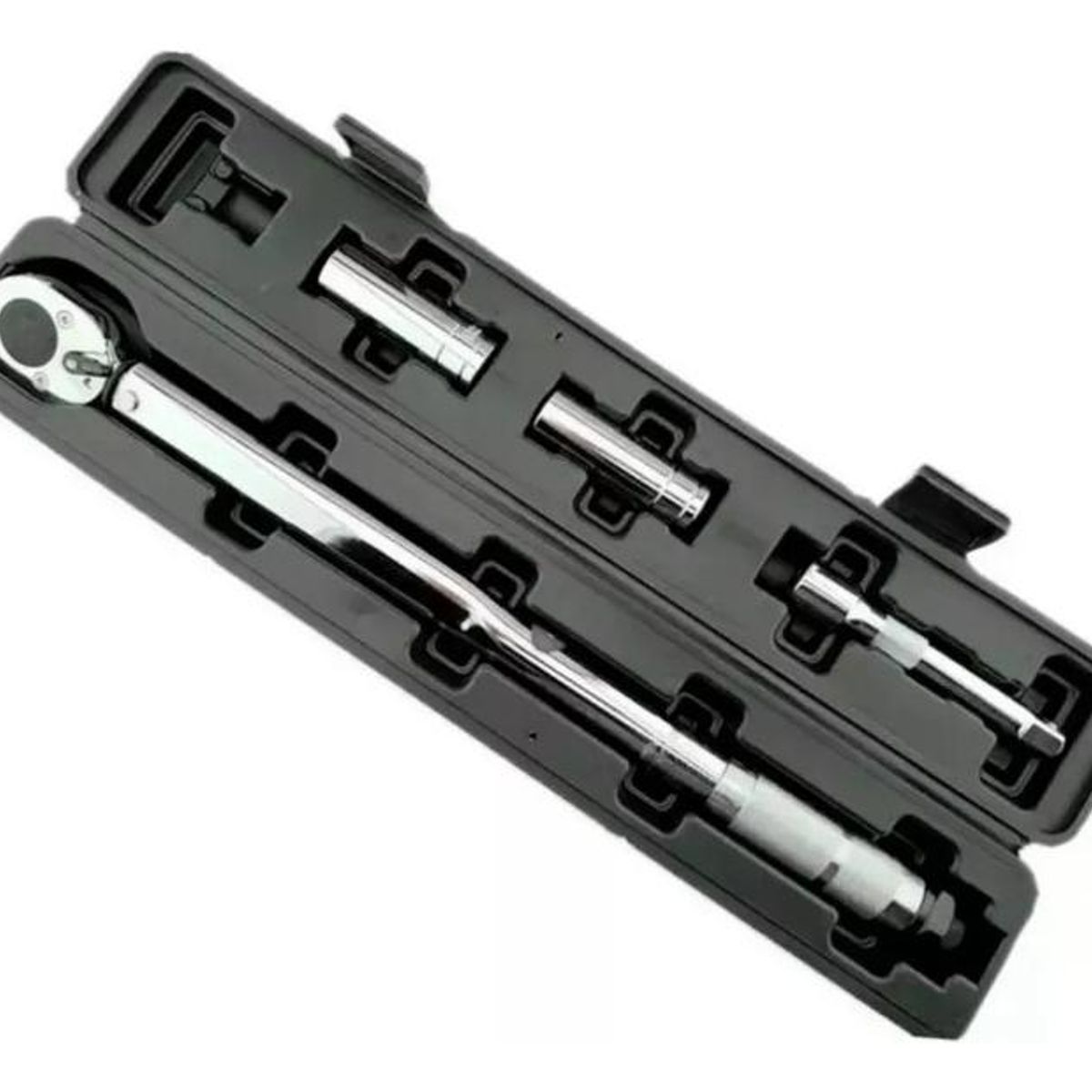 GENERICO - Llave de Torque 12" 28-210 Nm con Dados y Extensión