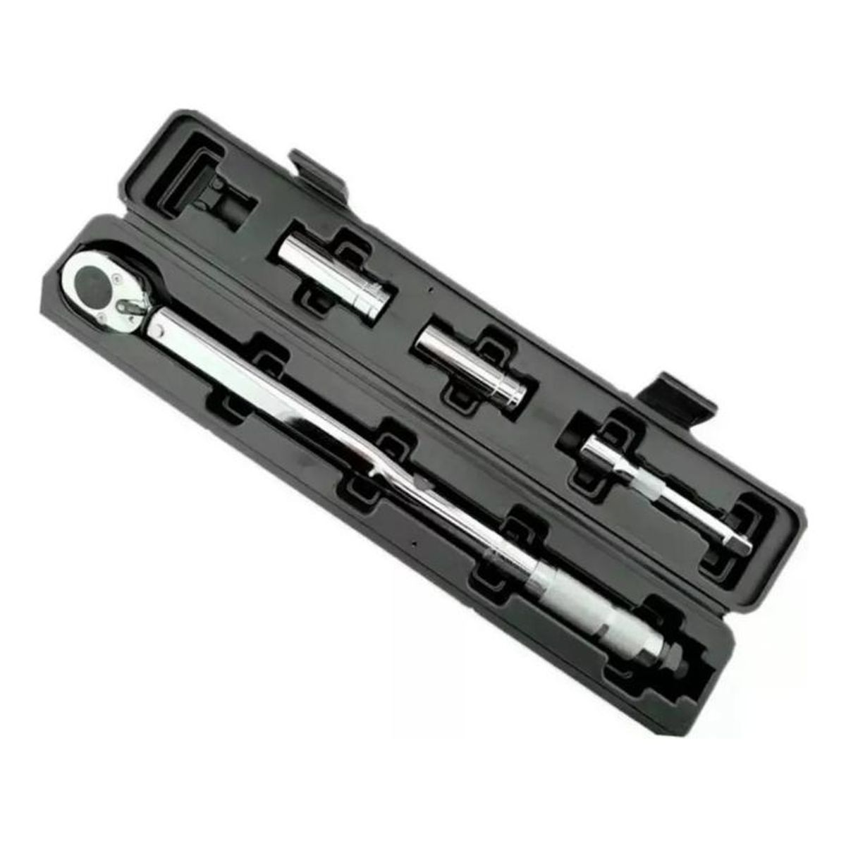 GENERICO - Llave de Torque 12" 28-210 Nm con Dados y Extensión