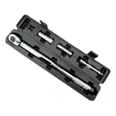 GENERICO - Llave de Torque 12" 28-210 Nm con Dados y Extensión