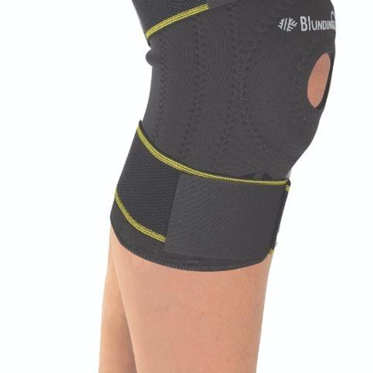 GENERICO - Rodillera Estabilizadora Sport Neopreno Talla M Color Negro