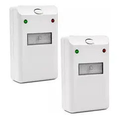 GENERICO - Pack de 2 Repelentes Ultrasonicos para Roedores