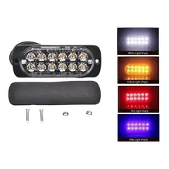 GENERICO - Foco Neblinero Estroboscópico 12-24V con 12 LEDs