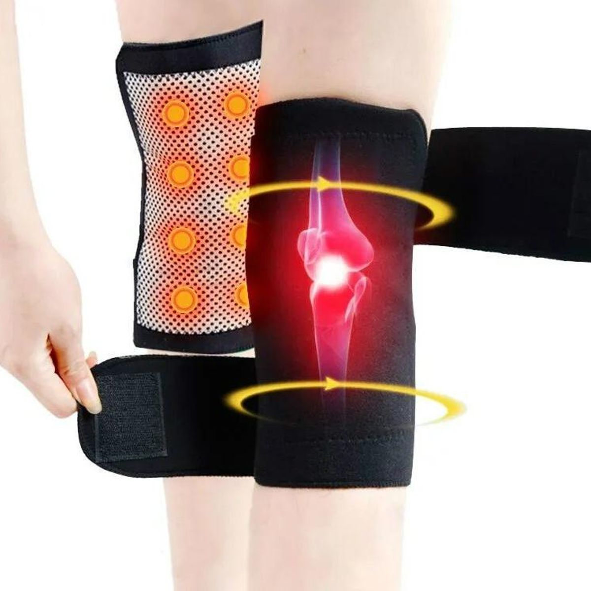 GENERICO - Rodilleras Terapéuticas de Autocalentamiento y Magnetoterapia.-