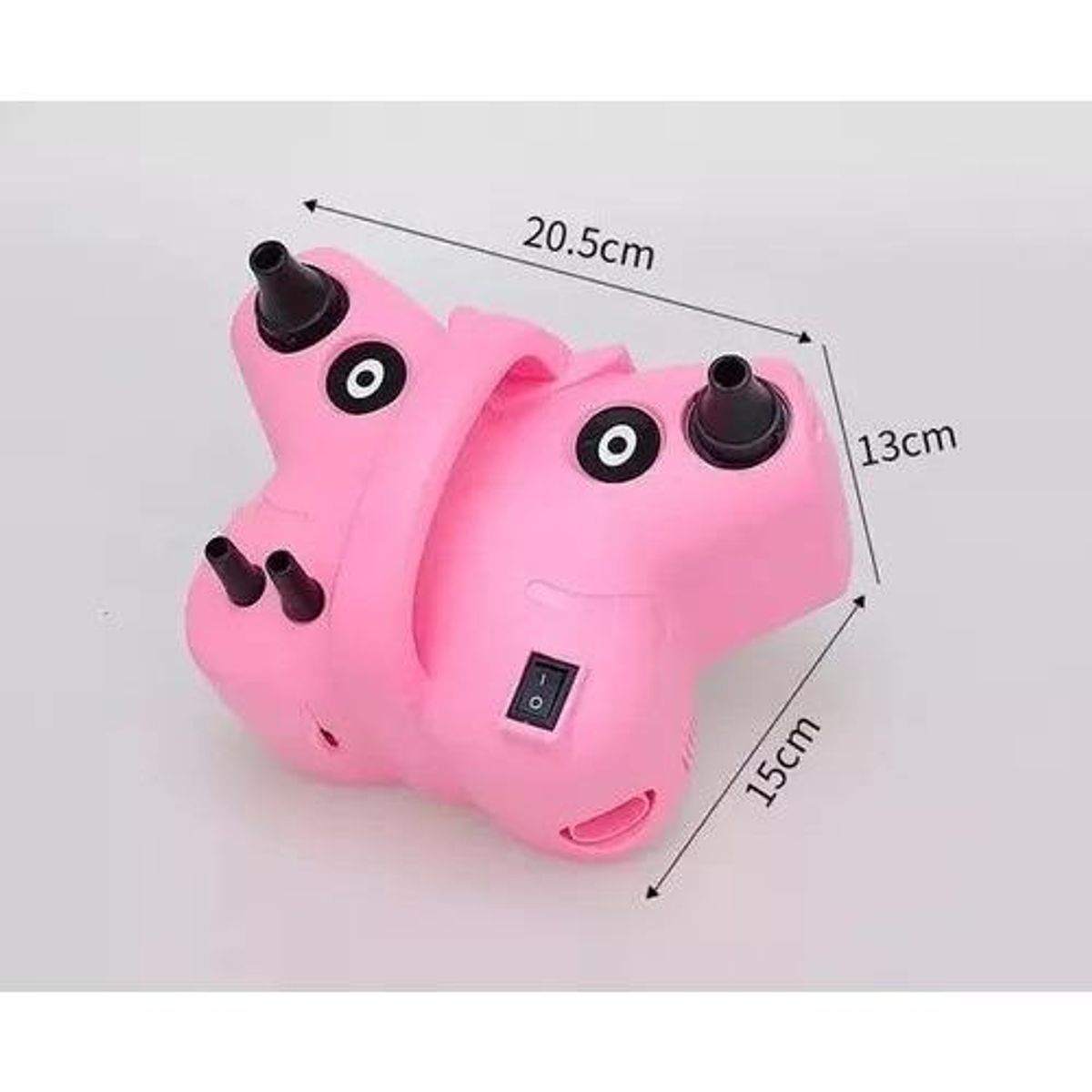 GENERICO - Inflador Eléctrico de Globos Multifuncional con Doble Pico