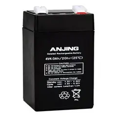 GENERICO - Batería Recargable de Gel 4V 4Ah para Respaldo