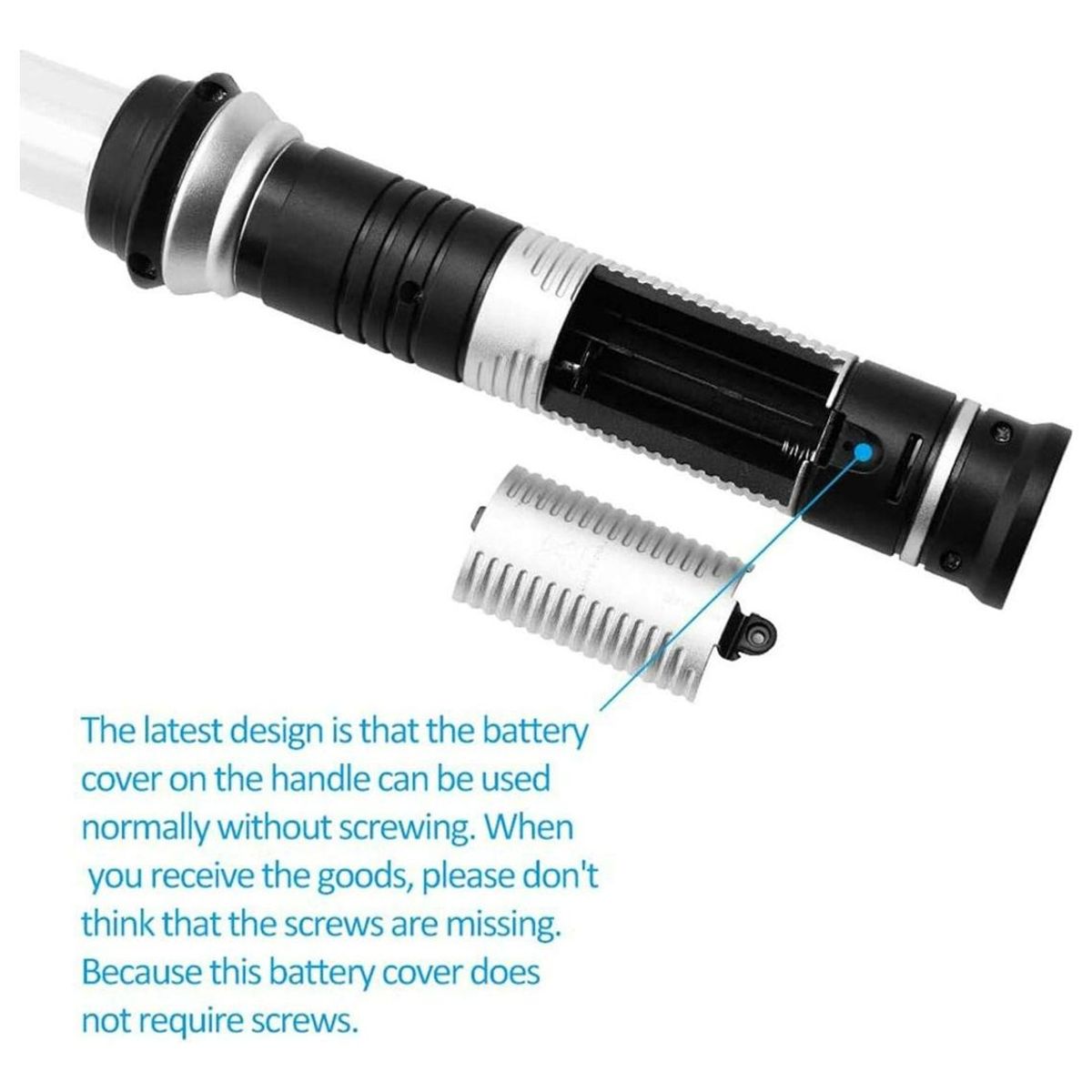 GENERICO - Espada Láser Jedi Star Wars con Luz RGB y Efectos Sonoros