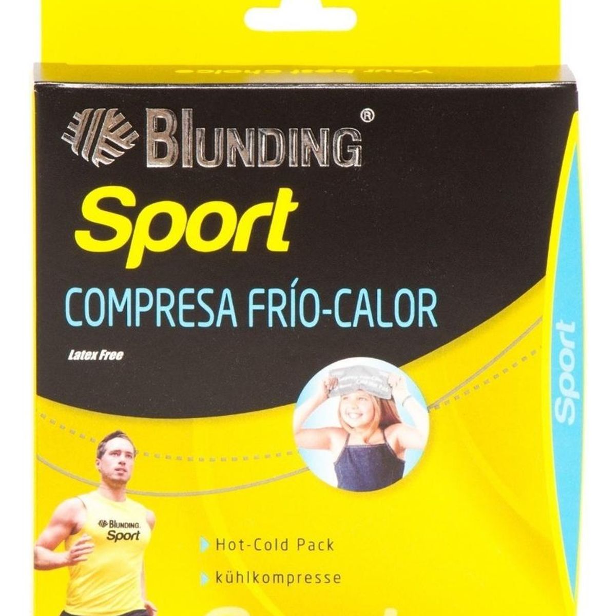 GENERICO - Compresa Frío-Calor Sport Reutilizable 28x13 cm