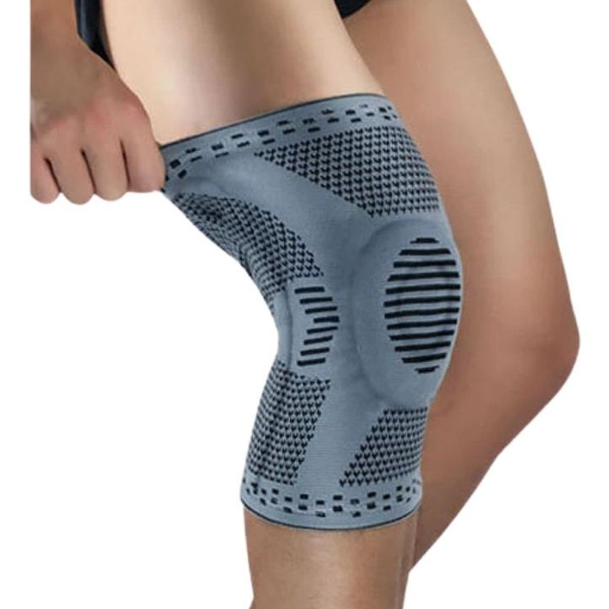 GENERICO - Rodillera de Gel Con Soportes Laterales para Deportes