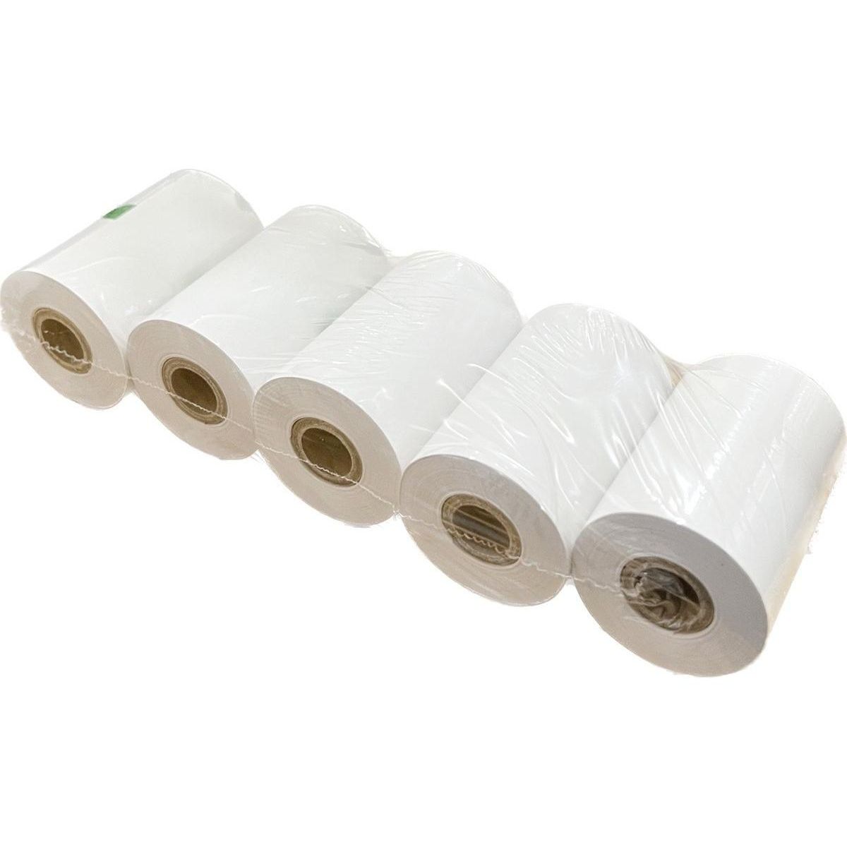 GENERICO - 5 Rollos de Papel Térmico Blanco 58mm para Impresoras